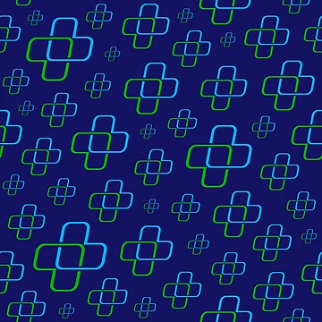Artwork thumbnail, Modern Plus Sign Pattern by smartworkstudio
