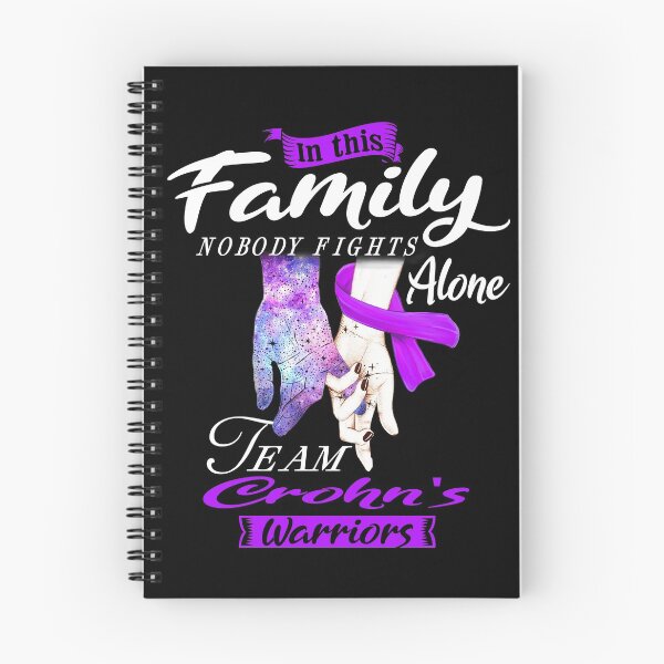 Artikelvorschau, In dieser Familie kämpft niemand allein gegen Team Crohns Krieger entworfen und verkauft von deputylove.
