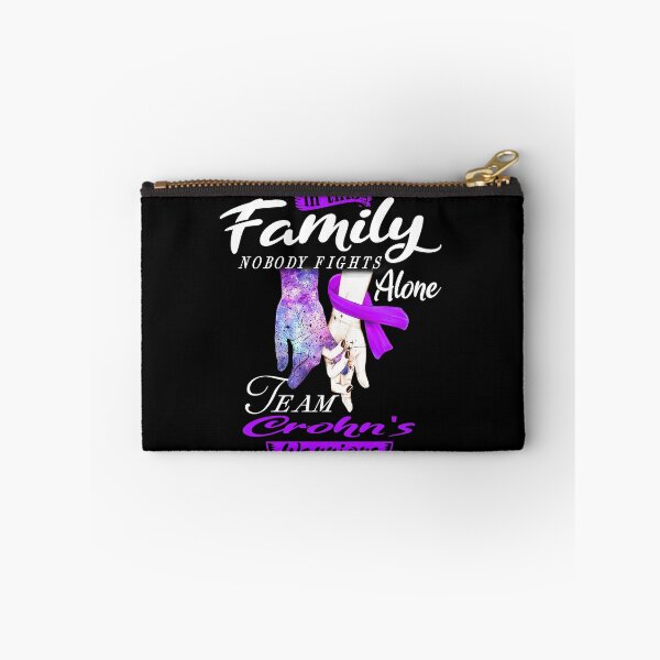Item preview, In This Family Nobody Fights Alone Team Crohn's Warrior designed and sold by deputylove.