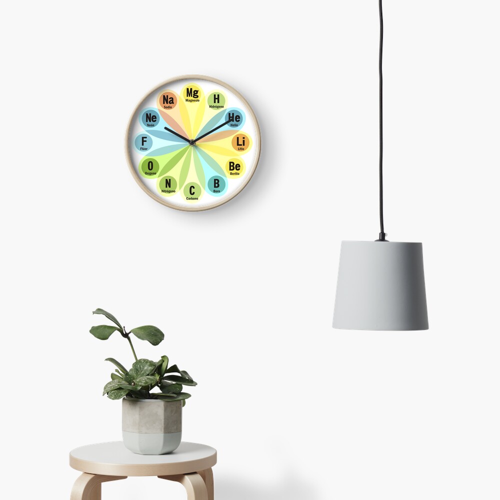Elementos químicos Reloj