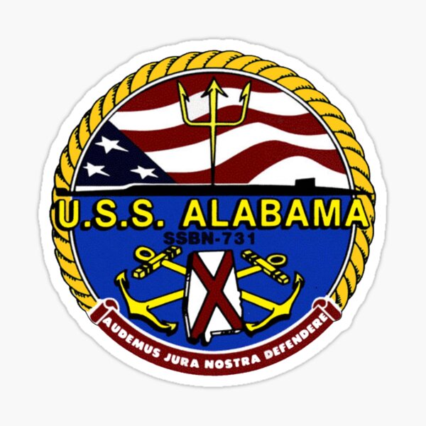 Item preview, U.S.S. Alabama Crest designed and sold by Airdale Navy.