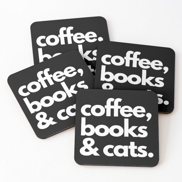 Artikelvorschau, Kaffee, Bücher & Katzen entworfen und verkauft von Te-designer.