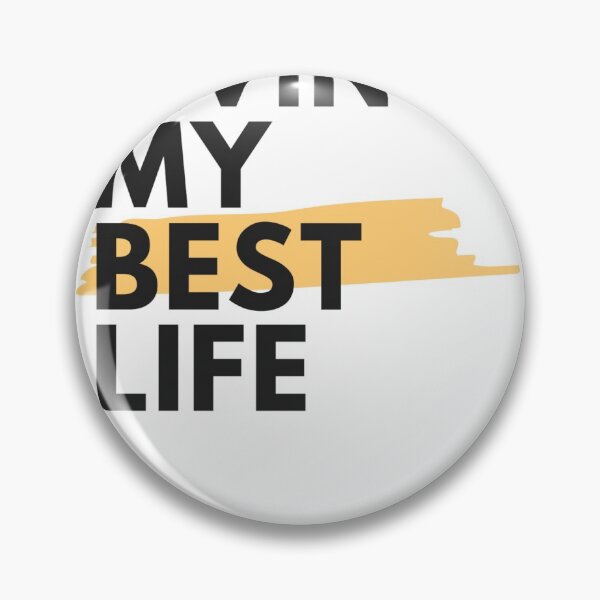 Item preview, Living MY BEST LIFE T-SHIRT designed and sold by Vkdesignz.