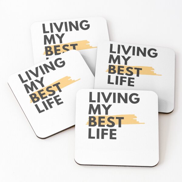 Item preview, Living MY BEST LIFE T-SHIRT designed and sold by Vkdesignz.