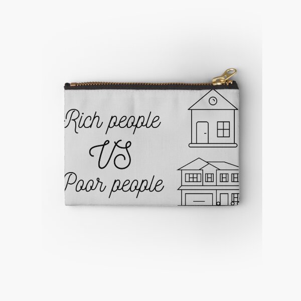 Item preview, Rich People VS Poor People designed and sold by g-raph.