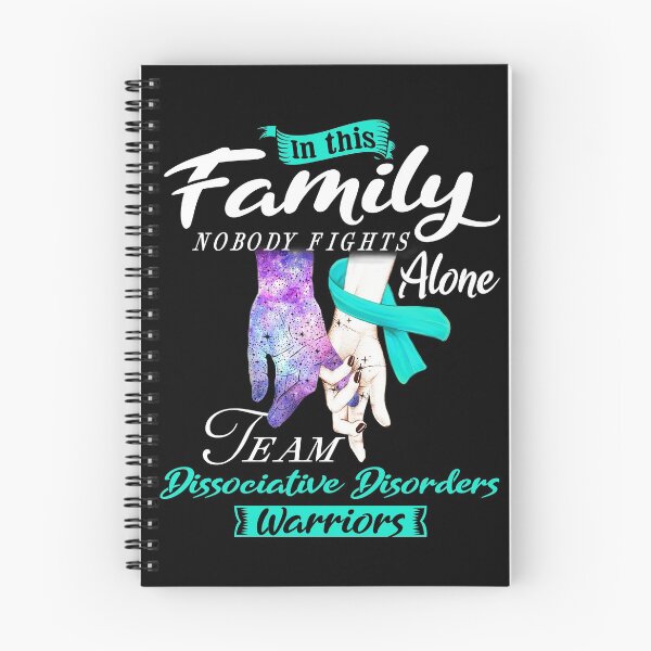 Item preview, In This Family Nobody Fights Alone Team Dissociative Disorders Warrior designed and sold by deputylove.