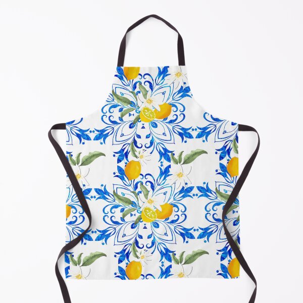 Item preview, Summer, citrus Mediterranean style mosaic ,lemon fruit pattern designed and sold by MariaMarinova.