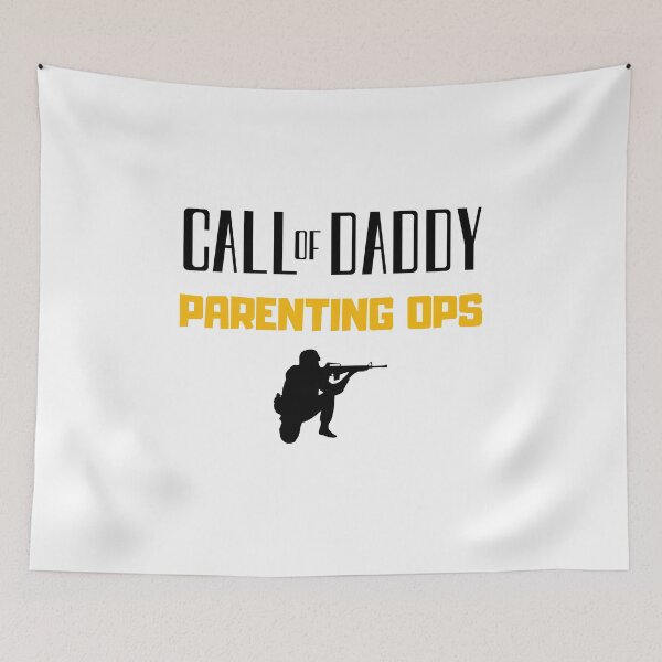 Artikelvorschau, Call of Daddy Parenting Ops, Gamer Dad, Call of Daddy entworfen und verkauft von daguilon.