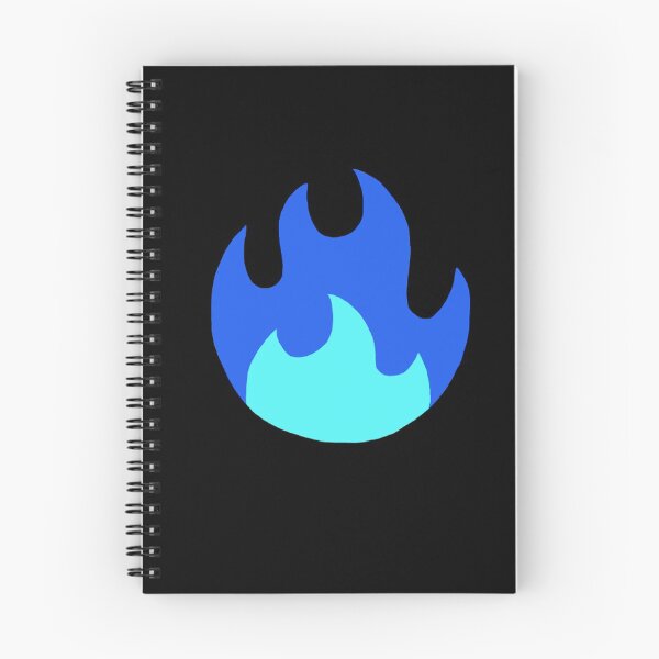 Artikelvorschau, Neu eingefärbtes blaues Feuer Emoji entworfen und verkauft von KahviCoffee.