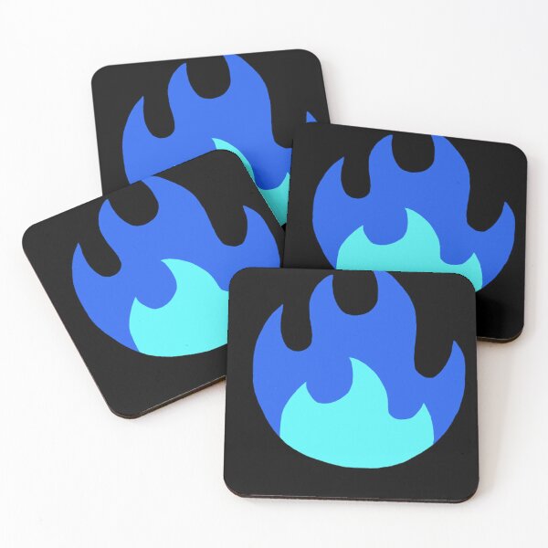 Item preview, Recolored Blue Fire Emoji designed and sold by KahviCoffee.