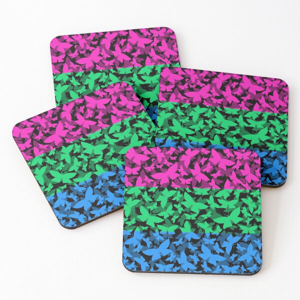 Item preview, Veil of Butterflies, Pride Series - Polysexual designed and sold by StephOBrien.