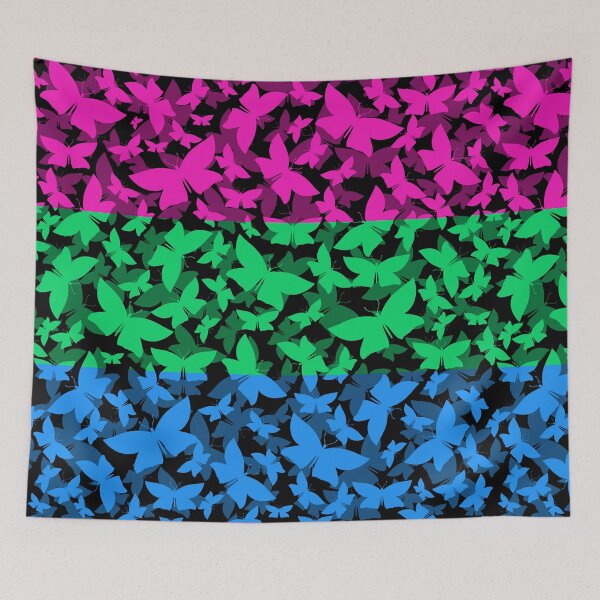 Item preview, Veil of Butterflies, Pride Series - Polysexual designed and sold by StephOBrien.