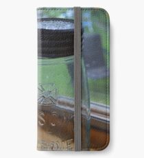 Einmachglas iPhone Flip-Case/Hülle/Klebefolie