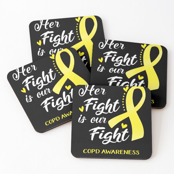 Item preview, Her Fight Is Our Fight COPD Awareness designed and sold by hvoid41.