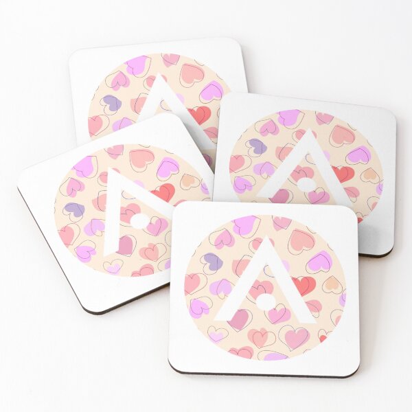 Item preview, Yellow Multi Hearts Aveda Logo designed and sold by Dalaura.