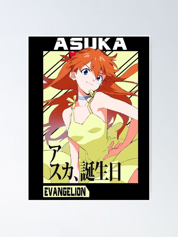 Asuka - Neon genesis Evangelion Poster for Sale by http3-14ka