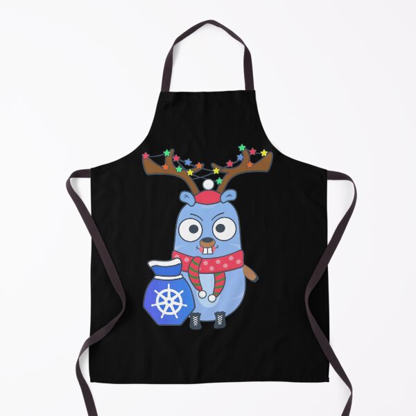 Item preview, Golang gopher and kubernetes designed and sold by Olena Du.
