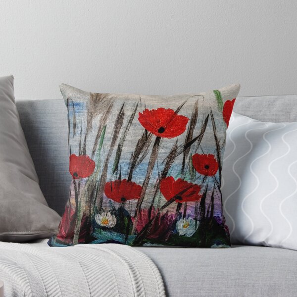 Item preview, Poppies and wildflowers  designed and sold by kkartwork.