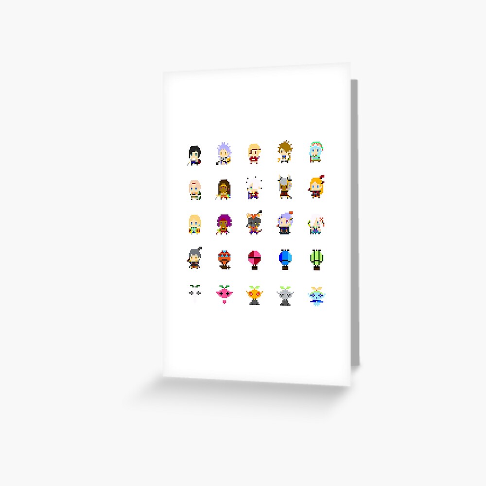 8 Bit Pixel ドット絵 Etrian Odyssey 世界樹の迷宮 Greeting Card By Dyanasm Redbubble 8 Bit Pixel ドット絵 Etrian Odyssey 世界樹の迷宮 Greeting Card By Dyanasm Redbubble