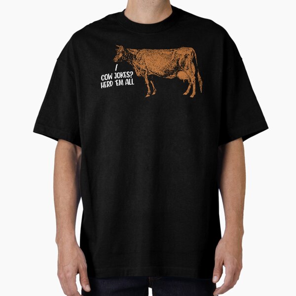 Item preview, Cow Jokes? Herd 'em All, Funny Cow designed and sold by FuntasticDez.
