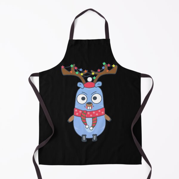 Item preview, Golang gopher like Reindeer  - Christmas time designed and sold by Olena Du.