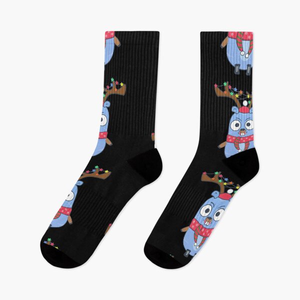 Item preview, Golang gopher like Reindeer  - Christmas time designed and sold by Olena Du.