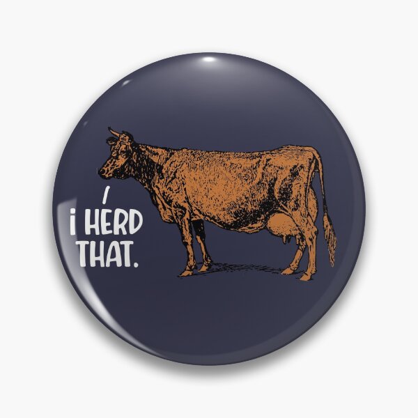 Item preview, I Herd That, Funny Cow designed and sold by FuntasticDez.
