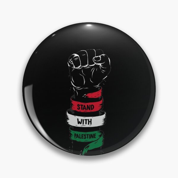 Item preview, Stand With Palestine Free Gaza Palestinian Flag designed and sold by TheCrownArtisan.