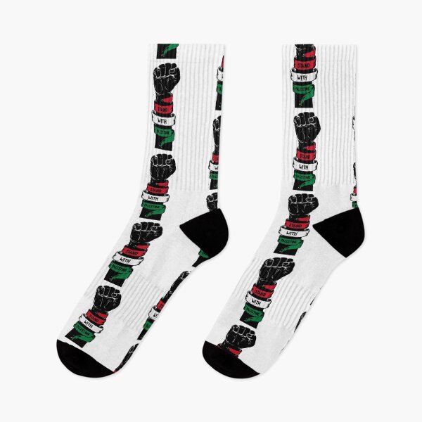 Item preview, Stand With Palestine Free Gaza Palestinian Flag designed and sold by TheCrownArtisan.