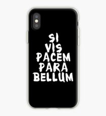 Vinilo o funda para iPhone Si vis pacem, para bellum
