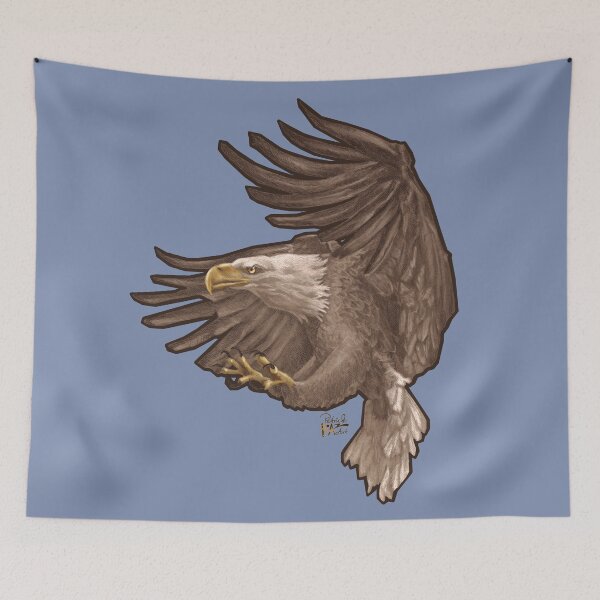Item preview, Eagle in Flight designed and sold by PatrickBoazArt.