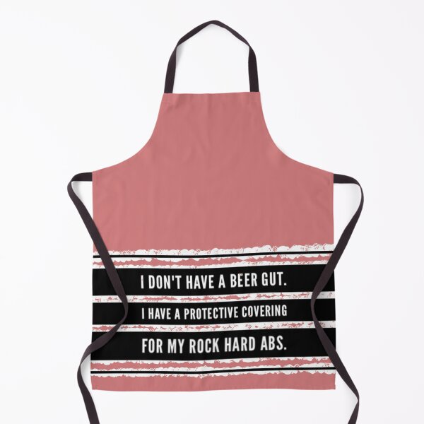 Item preview, Beer gut rock hard abs joke, witty comment designed and sold by RTrivella.