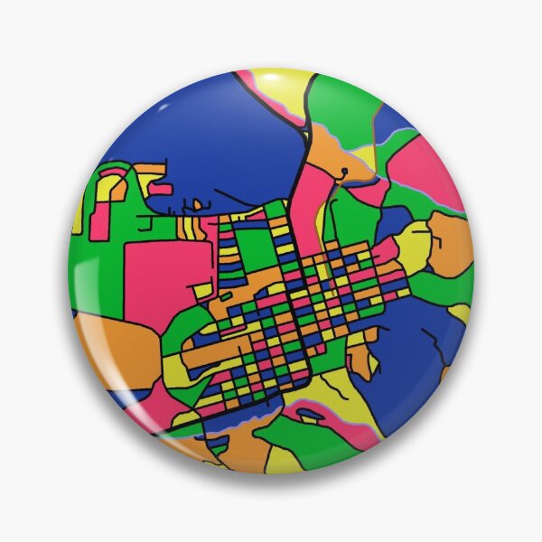 Item preview, Leadville, CO Colorful Map designed and sold by John Mashburn.