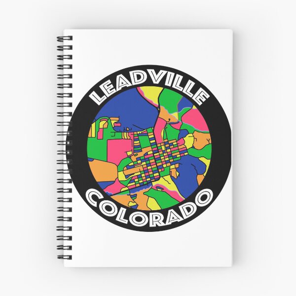 Item preview, Leadville, CO Colorful Map designed and sold by John Mashburn.