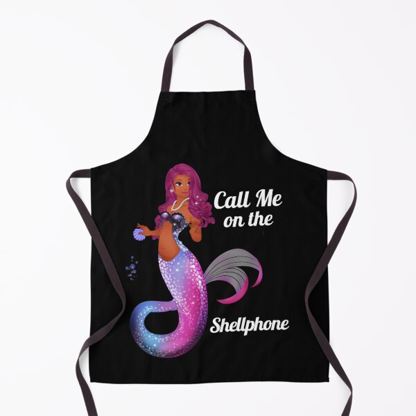 Item preview, Call Me on the Shellphone Mermaid designed and sold by Monique Prince.