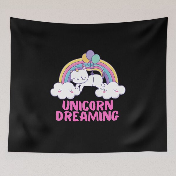 Item preview, Unicorn dreaming designed and sold by PeaceyArt.