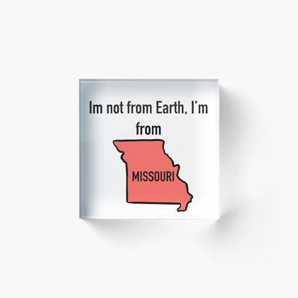 Item preview, Señor de las estrellas, "¡No soy de la Tierra, soy de Missouri!" designed and sold by Addison237.