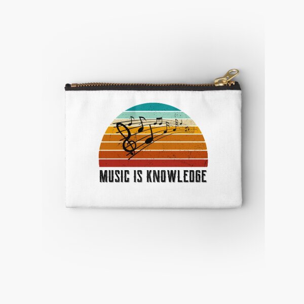 Item preview, Retro music is knowledge keytone design designed and sold by DesignsVault.