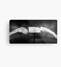 Buch mit Flügeln, Anselm Kiefer Metallbild