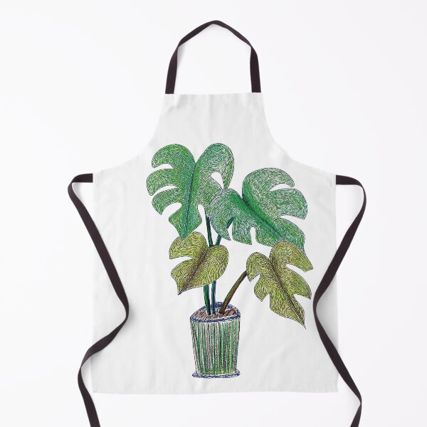 Artikelvorschau, Monstera Pflanzentopf mit Bleistiften gezeichnet entworfen und verkauft von IWOOJOO.