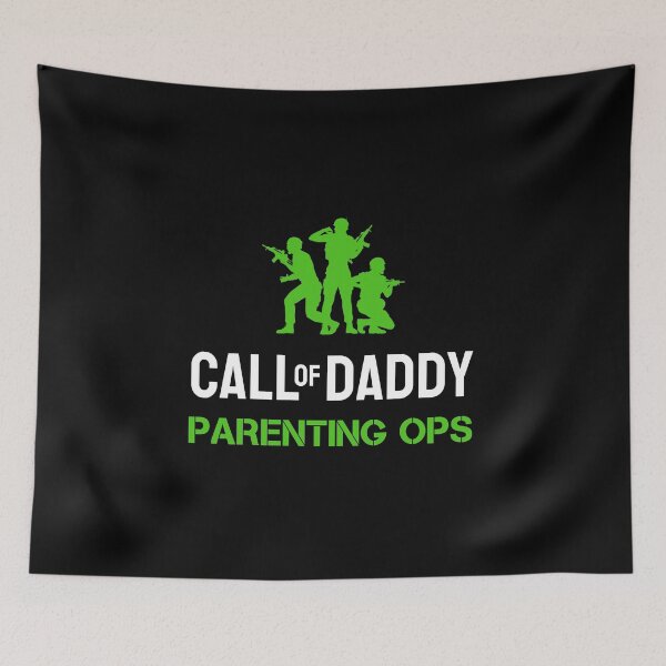 Artikelvorschau, Call of Daddy Parenting Ops, Elternschaft, Call of Dad entworfen und verkauft von daguilon.