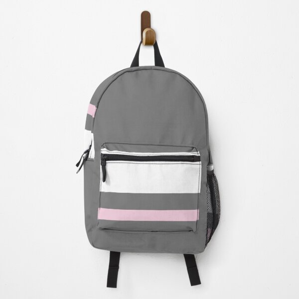 Item preview, Gray Pink Striped Pattern designed and sold by KayLadyBug.