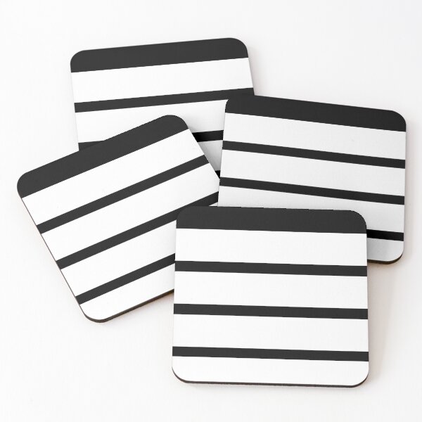 Item preview, Black and white striped seamless pattern designed and sold by seelya83.