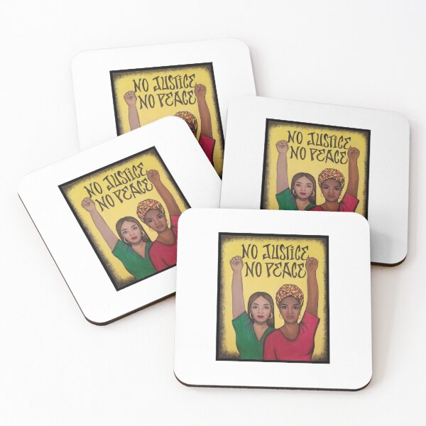 Item preview, No justice, No peace designed and sold by ArteColorido.