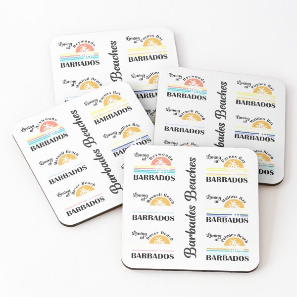 Item preview,  Barbados Beaches Sunrise/Sunset Sticker Pack 3 designed and sold by MimsTees.