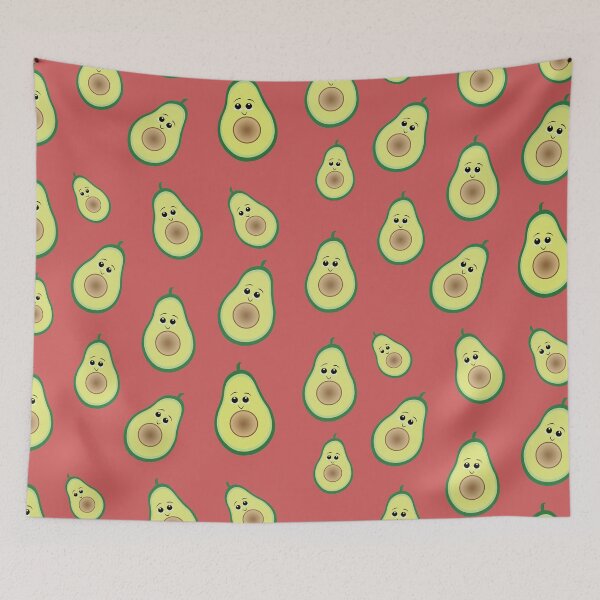 Item preview, Cute Half Avocado Pattern  designed and sold by Kodexstore.