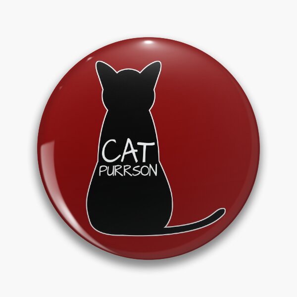 Item preview, Cat Purrson designed and sold by YouAreHereArt.