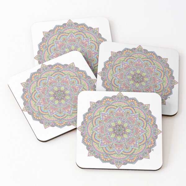 Item preview, Rainbow Zentangle 002 designed and sold by NM-Creations.