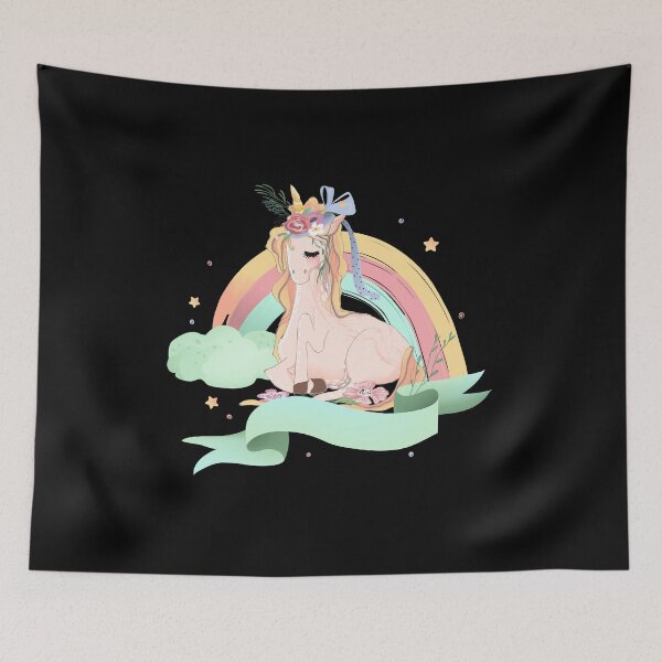 Item preview, Unicorn dreaming designed and sold by PeaceyArt.