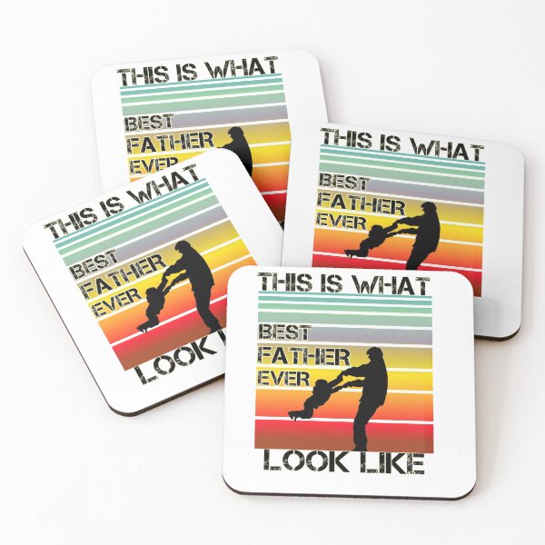 Item preview, This Is What Best Father Ever Look Like Mens Retro Vintage Gift For Fathers designed and sold by Tema EL.